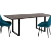 Table Harmony Fonce Noir 180X90