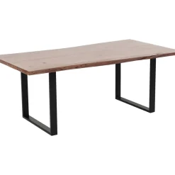 Table Harmony Fonce Noir 180X90