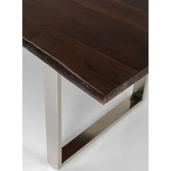 Table Harmony Fonce-Chrome 160X80Cm