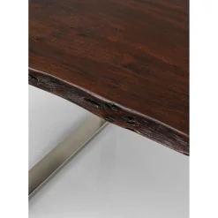 Table Harmony Fonce-Chrome 160X80Cm