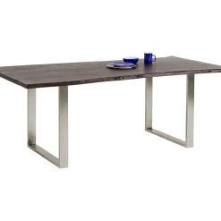 Table Harmony Fonce-Chrome 160X80Cm