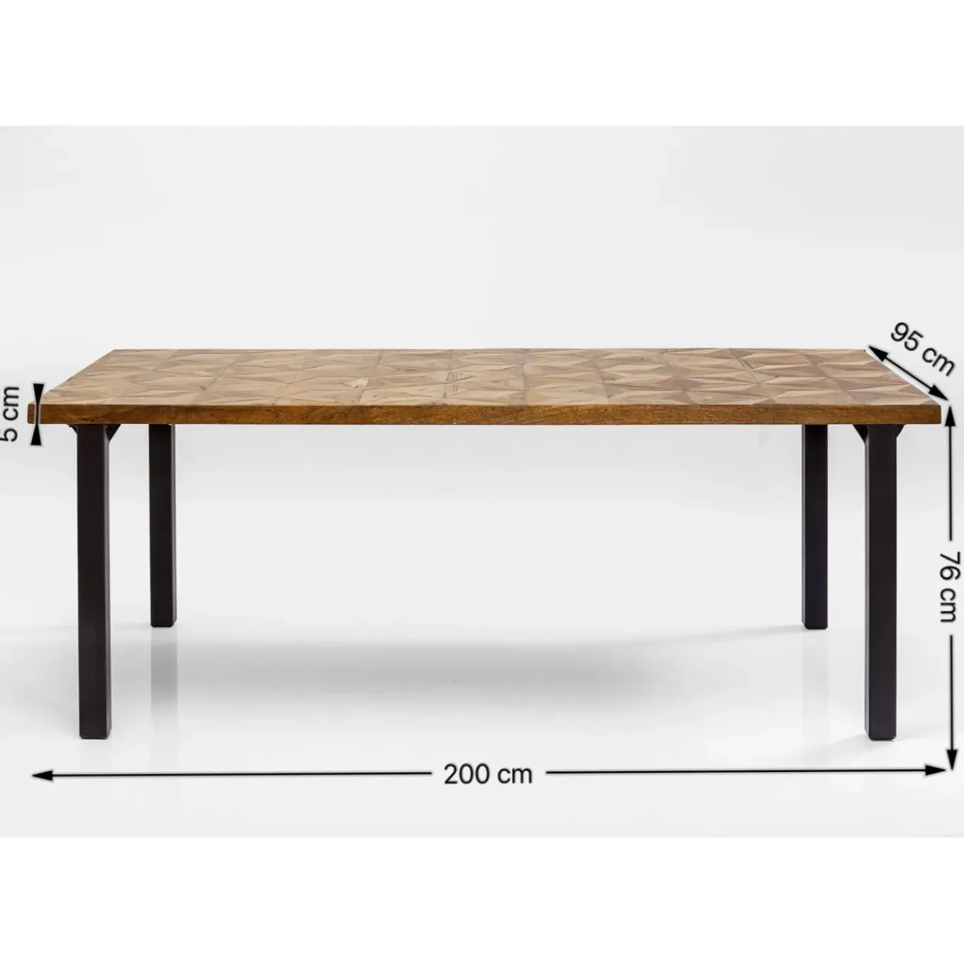 Table Illusion Dore 200X95Cm