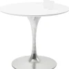 Table Invitation Set Blanc Zinc O90Cm
