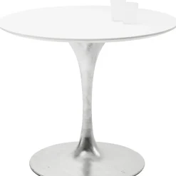 Table Invitation Set Blanc Zinc O90Cm