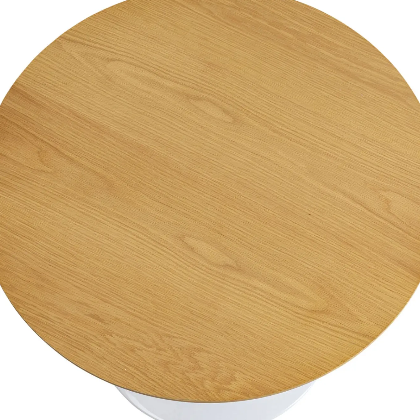 Table Invitation Set Chene Blanc O90Cm