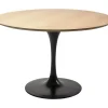 Table Invitation Set Chene Noir O120Cm