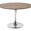 Table Invitation Set Noyer-Zinc O120Cm