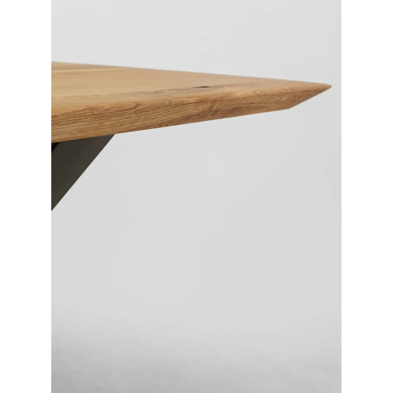 Table Jackie Chene Cross Noir 180X90Cm