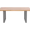 Table Jackie Chene-Acier Brut 160X80