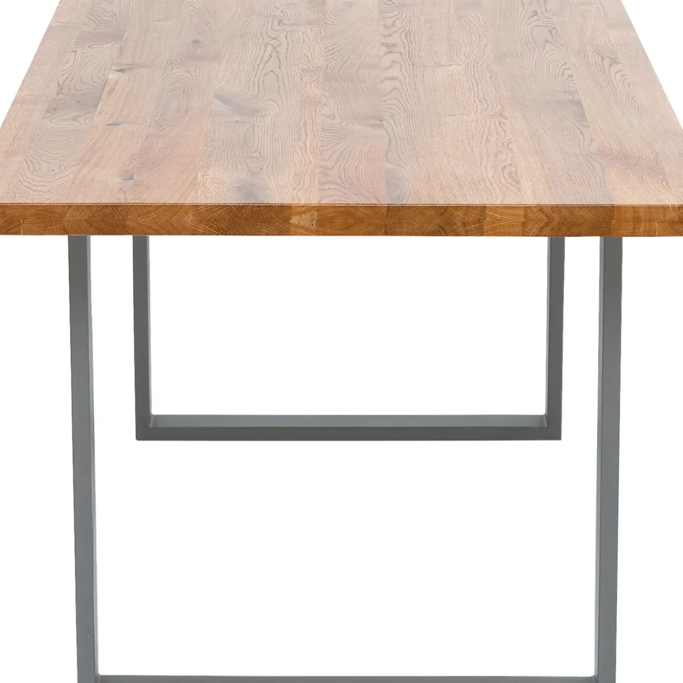 Table Jackie Chene-Acier Brut 160X80