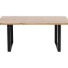 Table Jackie Chene-Noir 160X80