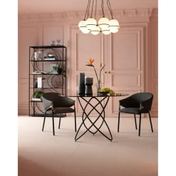 Table Molekular Noir O120Cm