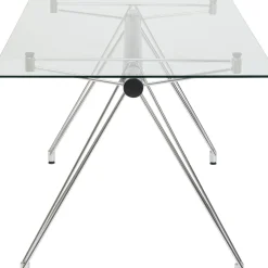 Table Officia Verre Trempe 160X80