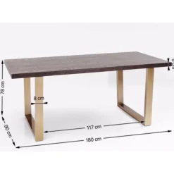 Table Osaka Duo 180X90Cm