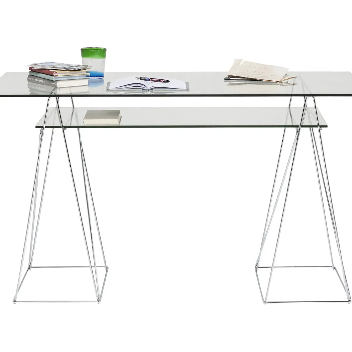 Table Polar Chrome 8 Mm (Verre Trempe)