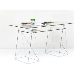 Table Polar Chrome 8 Mm (Verre Trempe)