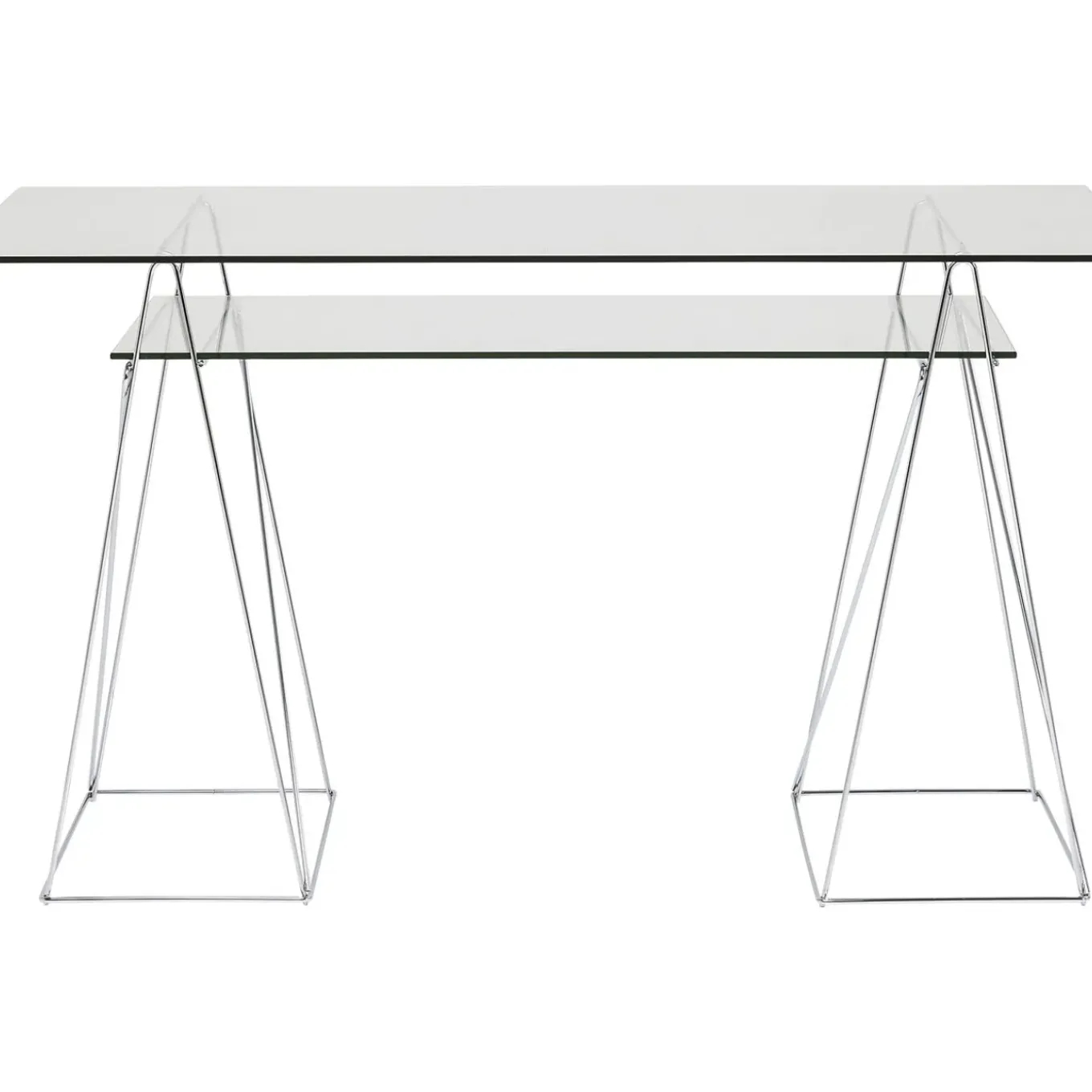 Table Polar Chrome 8 Mm (Verre Trempe)