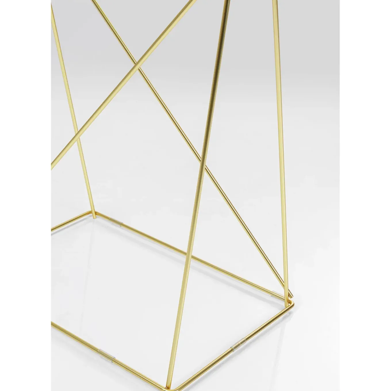 Table Polar Laiton-Verre Trempe 8Mm