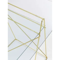 Table Polar Laiton-Verre Trempe 8Mm
