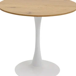 Table Schickeria Chene Blanc O80Cm