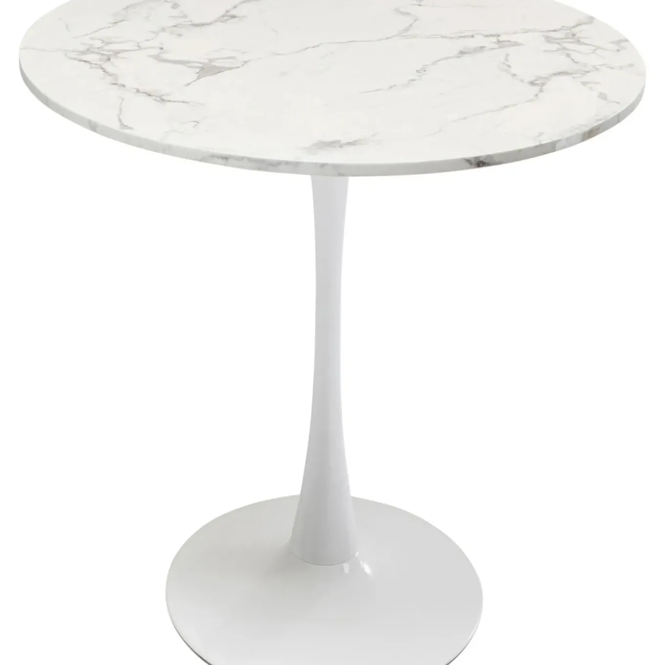 Table Schickeria Marbre Blanc O80Cm
