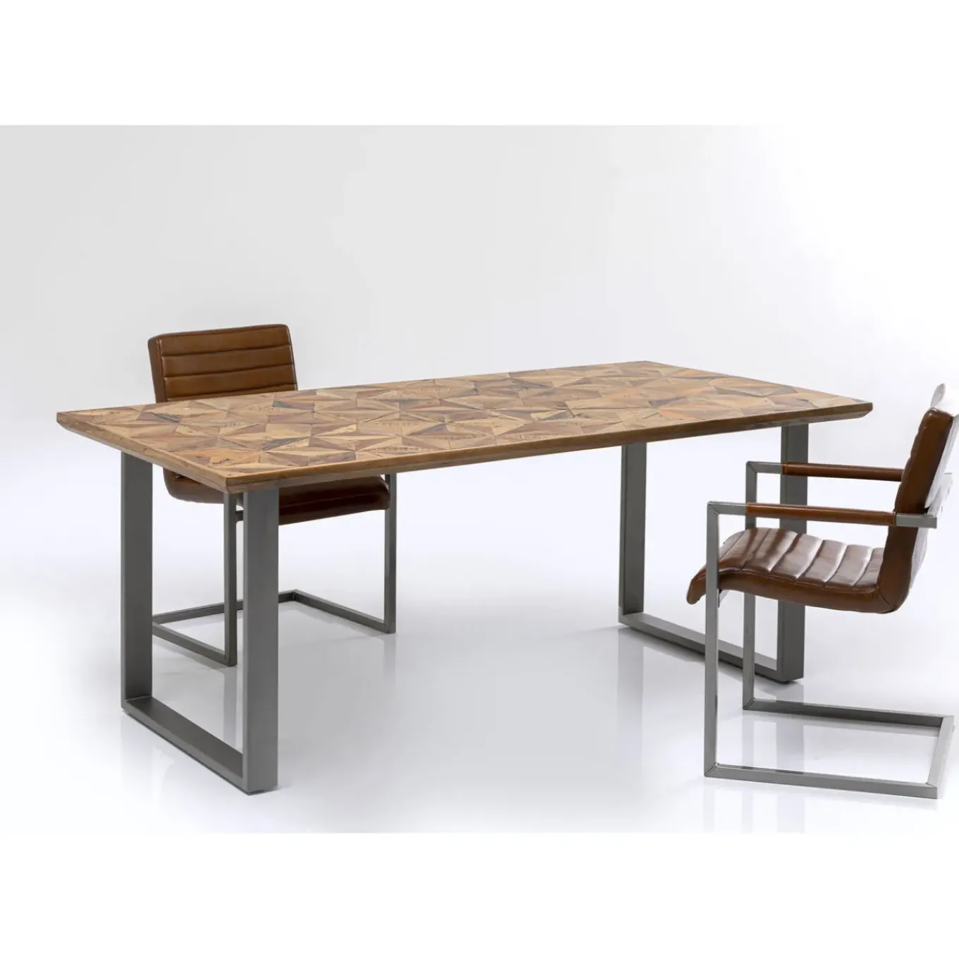 Table Stars Acier Brut 180X90