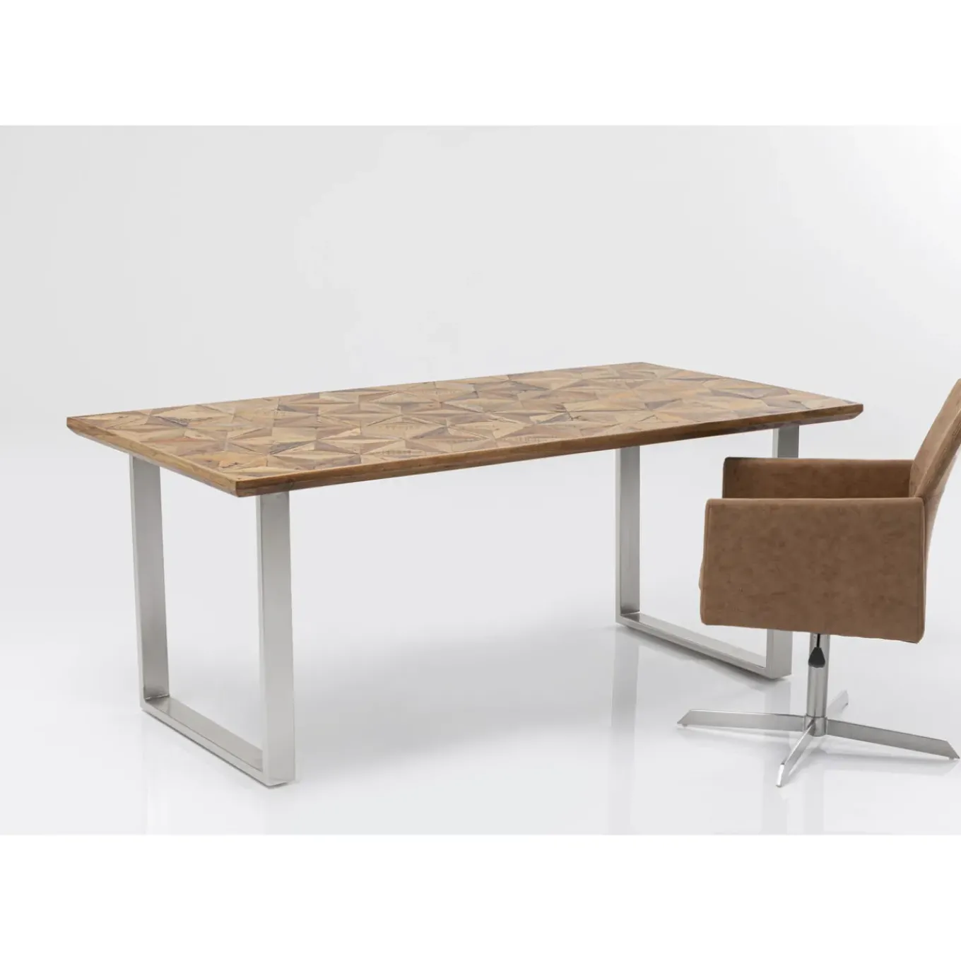 Table Stars Chrome 180X90Cm