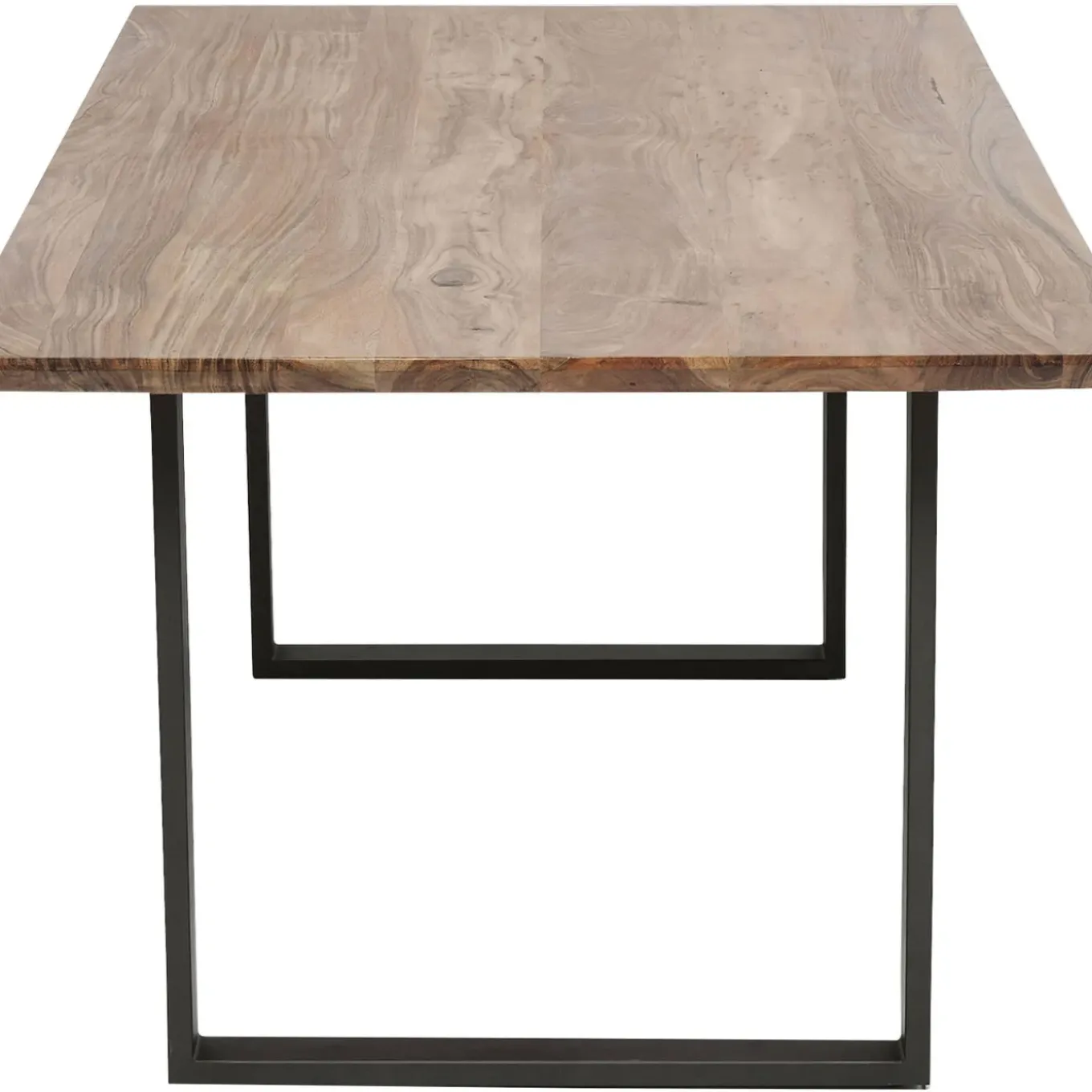 Table Symphony Acier Brut 180X90