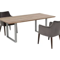 Table Symphony Acier Brut 200X100