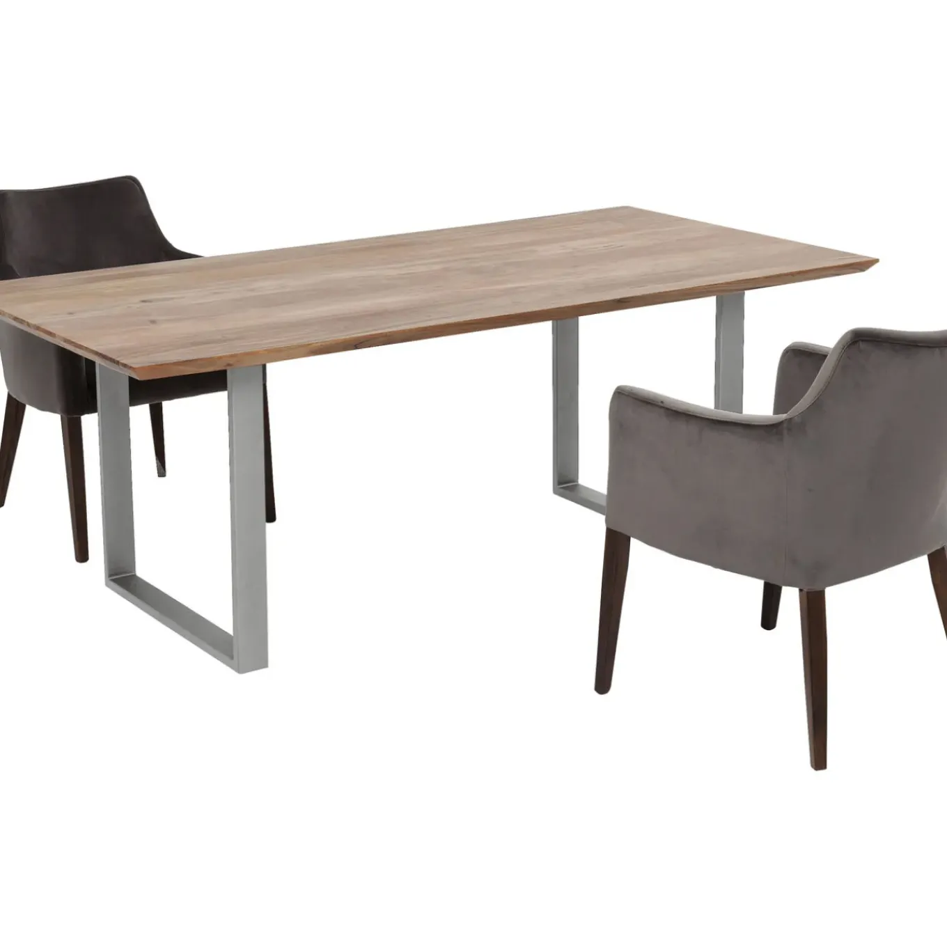 Table Symphony Acier Brut 200X100
