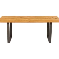 Table Symphony Chene Acier Brut 160X80