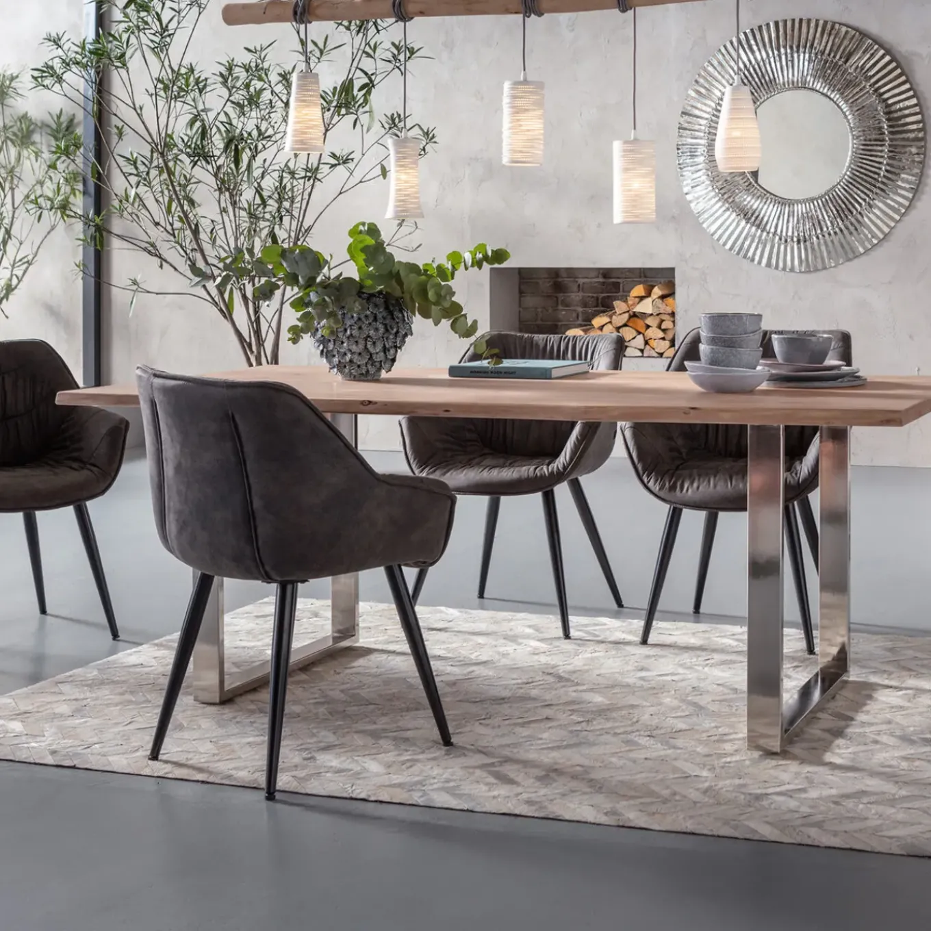 Table Symphony Chrome 200X100