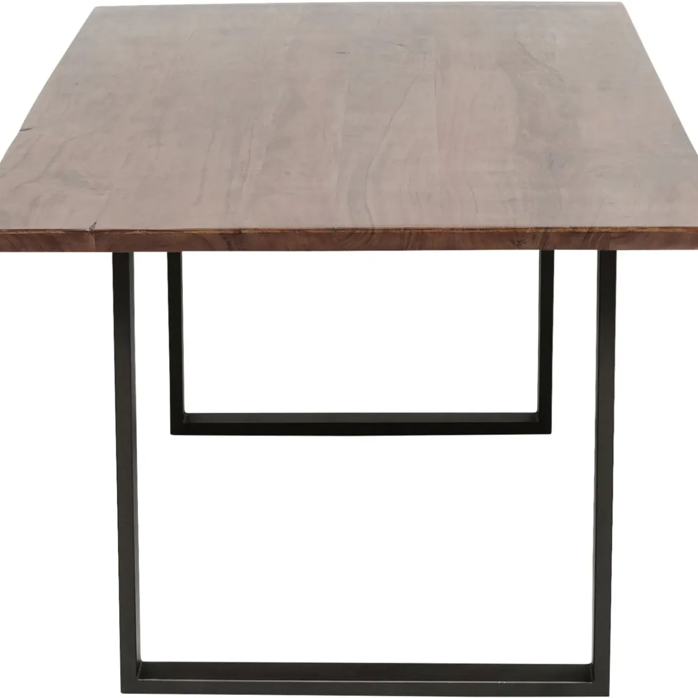 Table Symphony Fonce Acier Brut 160X80
