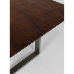 Table Symphony Fonce Acier Brut 160X80