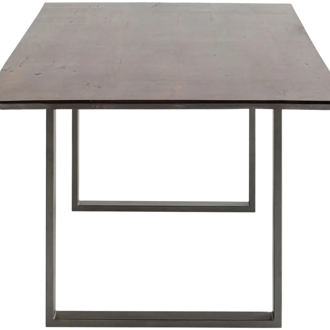 Table Symphony Fonce Acier Brut 160X80