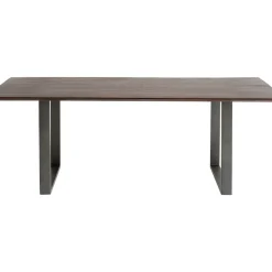 Table Symphony Fonce Acier Brut 180X90