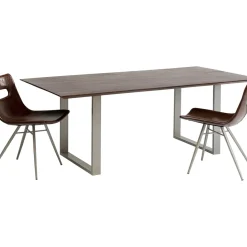 Table Symphony Fonce Argente 160X80