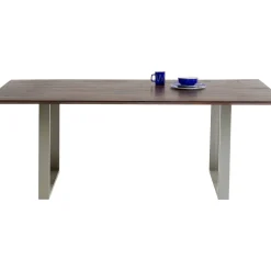 Table Symphony Fonce Argente 160X80