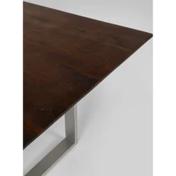 Table Symphony Fonce Argente 200X100