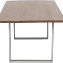Table Symphony Fonce Argente 200X100