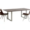 Table Symphony Fonce Argente 180X90
