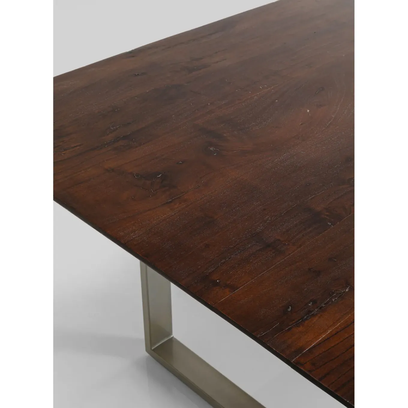 Table Symphony Fonce Argente 180X90