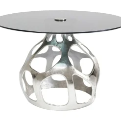 Table Volcano Argente O120Cm