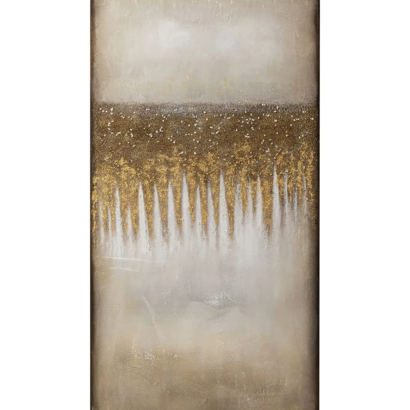 Tableau Acrylique Abstract Fields 100X200Cm