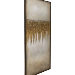 Tableau Acrylique Abstract Fields 100X200Cm