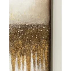 Tableau Acrylique Abstract Fields 100X200Cm