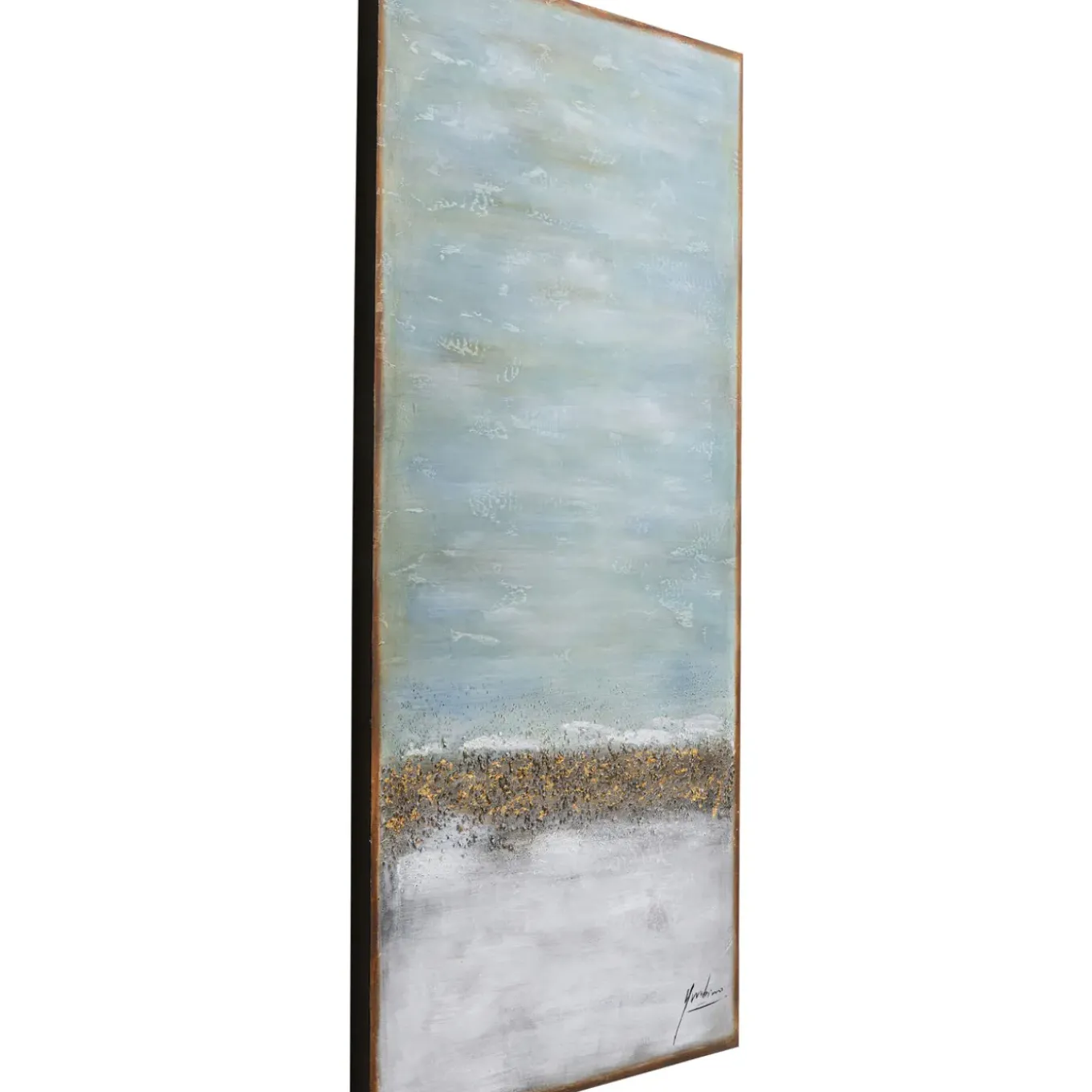 Tableau Acrylique Abstract Horizon 100X200Cm