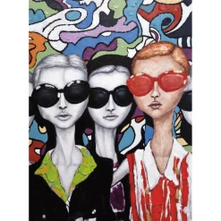Tableau Acrylique Sunglasses 150X120Cm