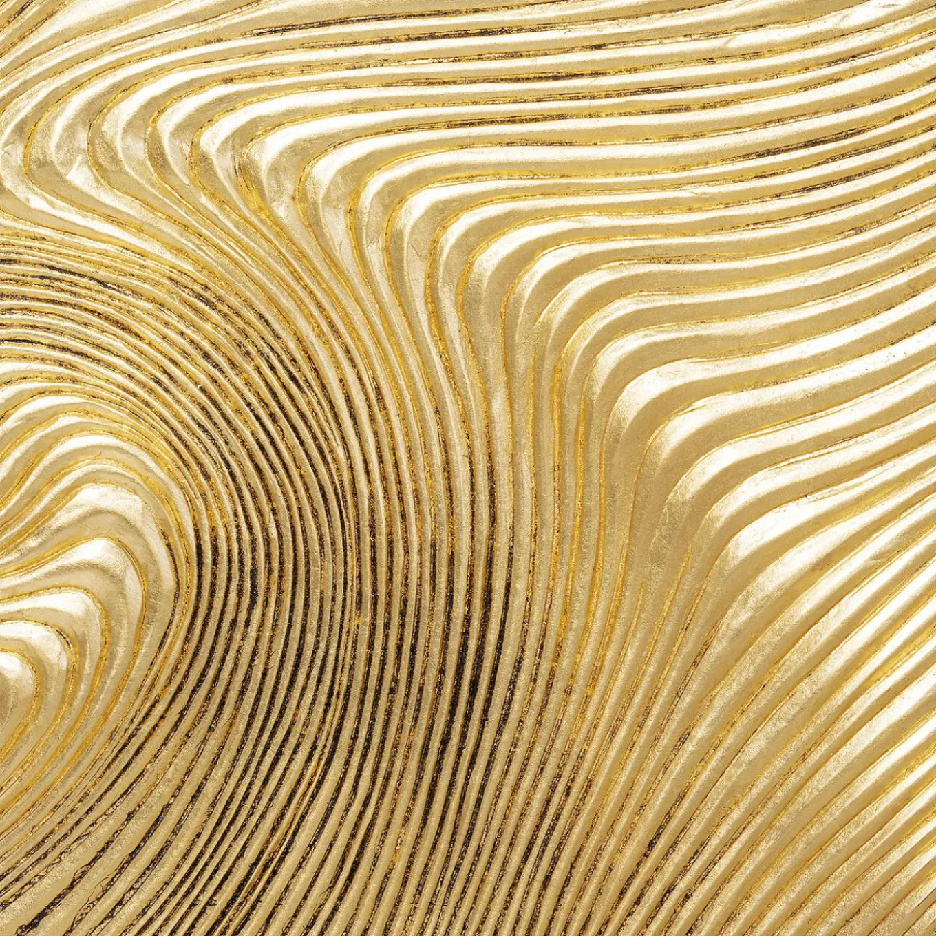 Tableau Décoratif Wave Dore (2/Set)