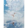 Tableau En Verre Balloon Girl 100X150Cm
